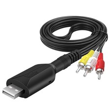 USB 2.0 VHS To DVD Converter Convert Analog Video To Digital Format Audio Video