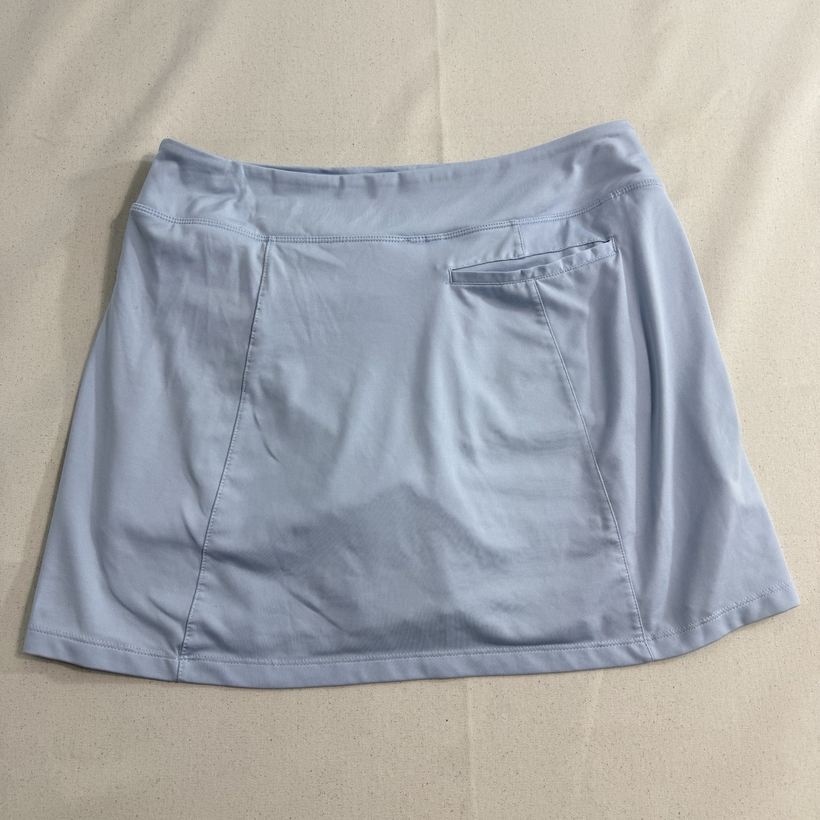 Nike Women's Golf Skirt Skort Size Medium Light Blue *Stains thumbnail 2