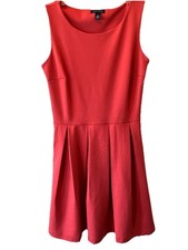 Tommy Hilfiger Dress Woman’s Sz S Pink Sleeveless Flare Pleated Party Wedding