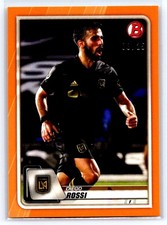 2020 TOPPS BOWMAN MLS DIEGO ROSSI Orange /25 SOCCER LAFC LOS ANGELES FC LA bx6b