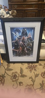 Sideshow Exclusive  209/300 ART PRINT FRAMED   Star Wars A Force of Hope NEW