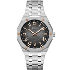 Guess GW0575G1 Men Asset Silver Black Watch