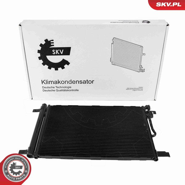 Kondensator Klimaanlage Esen SKV 86SKV253 Aluminium 1 5Q0816411AR FüR VW Tiguan-image