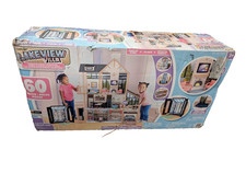 KidKraft Lakeview Villa Huge Wood Doll House  Greenhouse with 60 Pieces