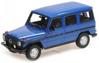 Mercedes BM460 G-Modell Lang Blau Modellauto 155038100 Minichamps 1:18