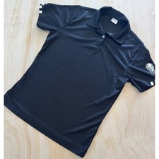 KFC Kentucky Fried Chicken Employee Polo Shirt Black Workwear Uniform Mens Small