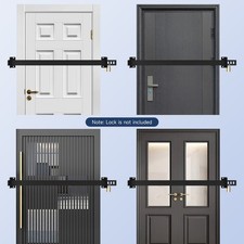 Door Security Bar / Barricade Door Lock Anti Theft System Heavy Duty 1000mm