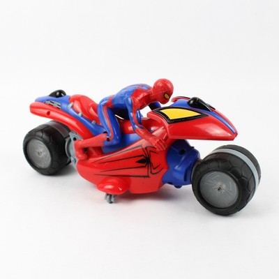 2012 Thinkway Toys Marvel Spiderman RC Motorcycle Toy No Remote | eBay