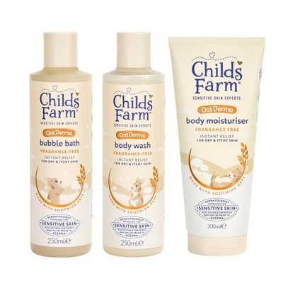 Kinder Bauernhof HaferDerma Regime Paket | Baby Schaumbad Einheitsgröße, beige 