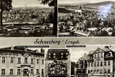 Postkarte Ansichtskarte AK - Schneeberg / Erzgebirge 