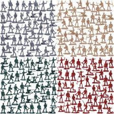 120PCS Army Men Military Set, Military Soldier Playset Army Men Action Figures,