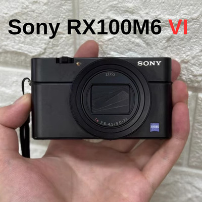 Sony Cyber Shot RX100 VI M6 Compact Digital Camera Black English
