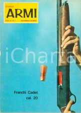 1970 Rivista DIANA ARMI Anno IV n. 1 Franchi CADET cal. 20 *ILLUSTRATA
