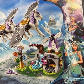 Lego Elves 41077 Instruction Manual Booklet Only Aira's Pegasus Sleigh Retired