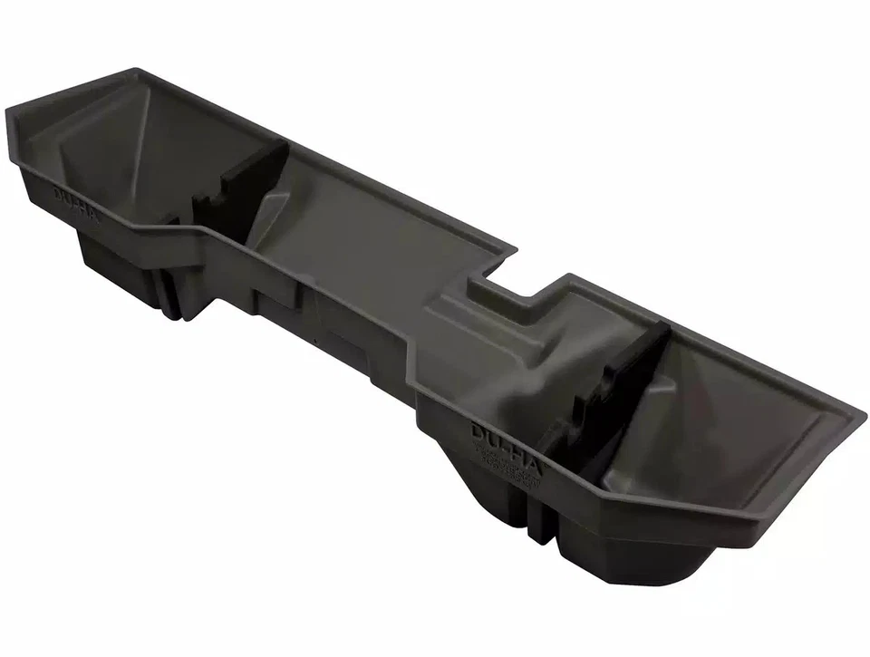 DU-HA Dark Grey Underseat Storage Case Fits 2003-2018 Dodge Ram Quad Cab Foto 3 de 4