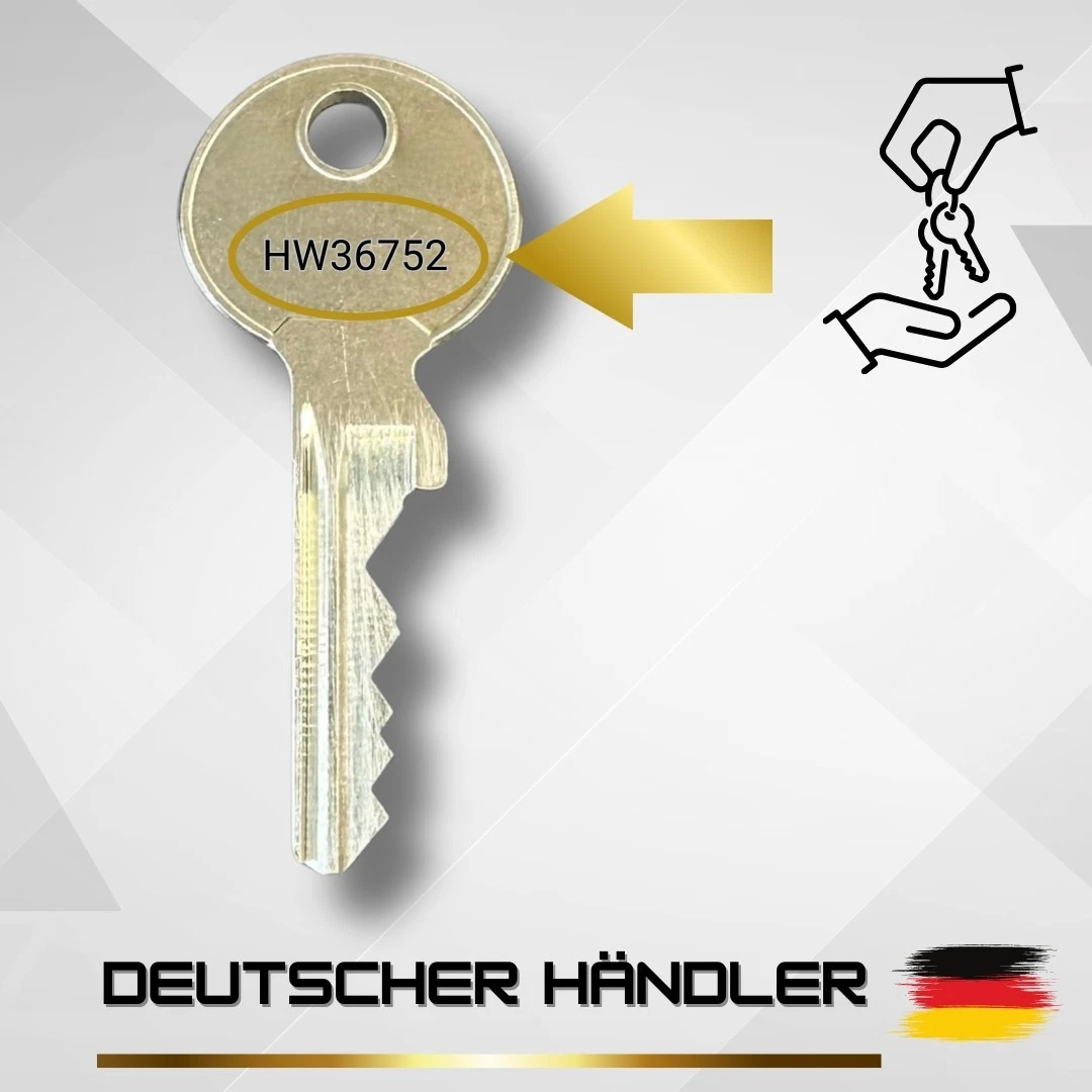 Compatible IKON EW HW36752 llave de repuesto llave de repuesto Stadtwerke Munich