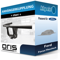 Oris AnhäNgekupplung Starr Passend für Ford Focus Fliessheck 01.2008-09.2013 Neu