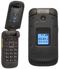Sonim XP3 XP3800 - 8GB - Black, Verizon (Unlocked) Dual SIM Rugged Flip Phone