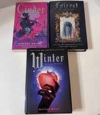 Lunar Chronicles Series 4 Book Set Marissa Meyer Winter Scarlet Cinder Fairest