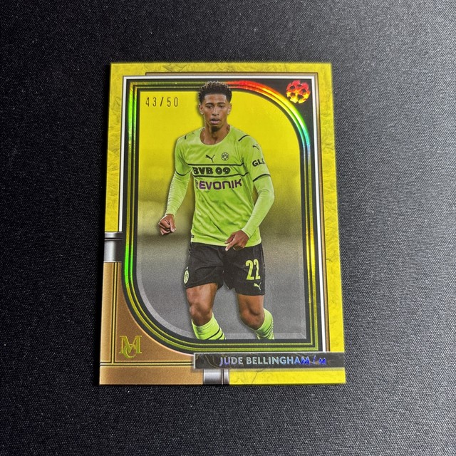 2021-2022 Topps Museum Collection Jude Bellingham Gold /50