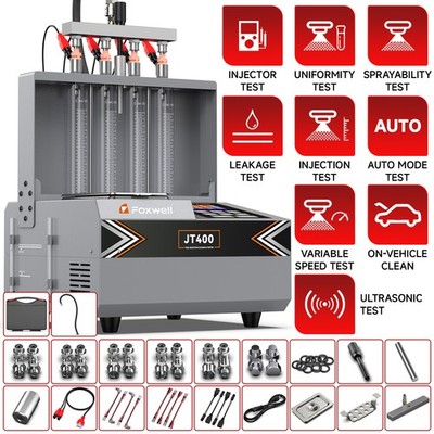 Ultrasonic Fuel Injector Cleaner Tester GDI EFI TSI Injector Cleaning Machine