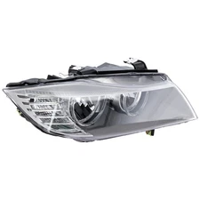 Passenger Side Headlight For BMW 328i 2009-2012 Halogen Sedan and Wagon