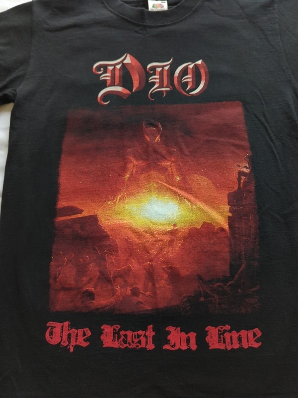 DIO Concert T-shirt (S) Fruit Of The Loom, Amazing Double Sided Concert T-shirt 