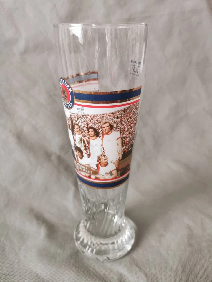 Verre à bière Paulaner Munchen Bayern de Munich 1973 - Photo 3/4