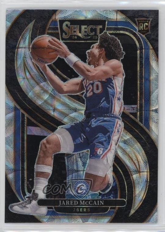 2024-25 Panini Select Premier Level Scope Prizm Jared McCain #184 Rookie RC 1i0n