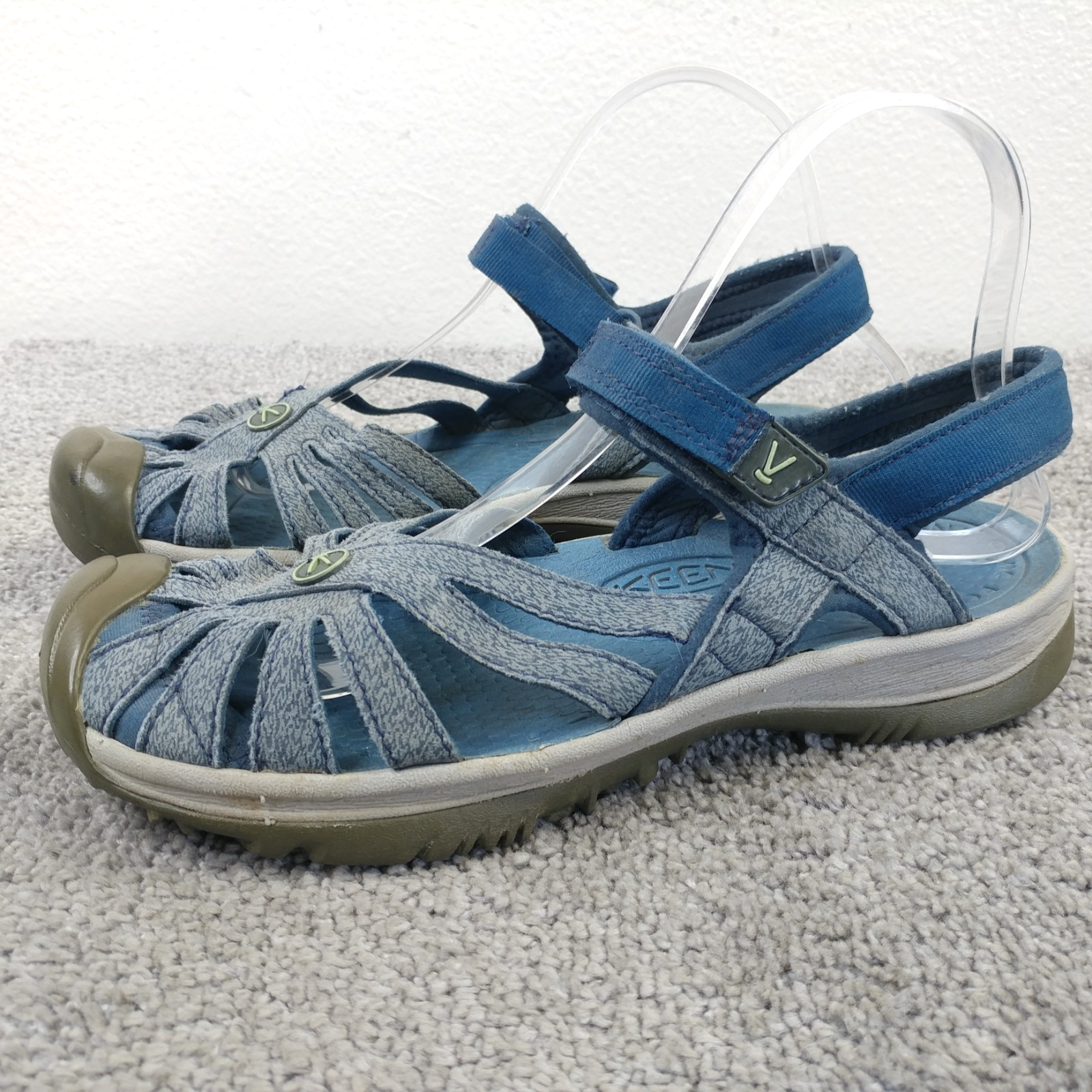 Keen Rose sandalo donna taglia 8 sandali da trekking blu scarpe slingback