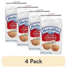 4 pack Self Rising Corn Meal Mix W/ Hot Rize 5 Lb Bag