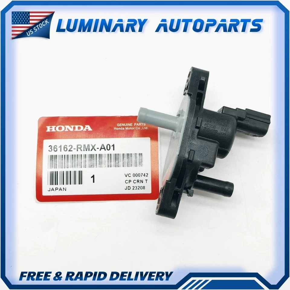 Electroválvula de purga de bote de vapor OEM 36162-RMX-A01 para HONDA Odyssey Pilot Foto 2 de 4