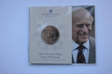 HRH The Prince Philip Duke of Edinburgh 2021 £5 Five Pounds Sealed Pack
