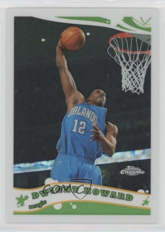 2005-06 Topps Chrome Refractor 288/999 Dwight Howard #41 HOF 6ns