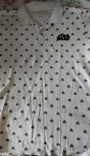Rare Official Star Wars R2-D2 Polo Shirt Size L Lucasfilm LTD