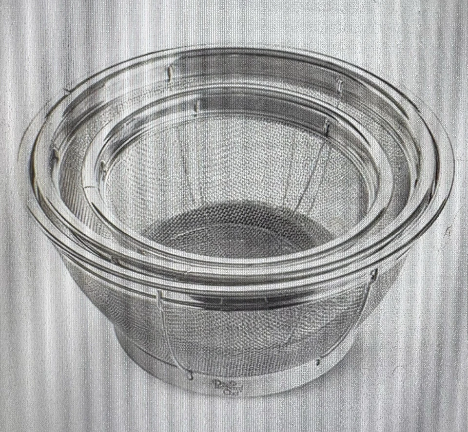 Pampered Chef Stainless Steel Mesh Colander Set Of 3 NIB 2797 - Image 2 of 2