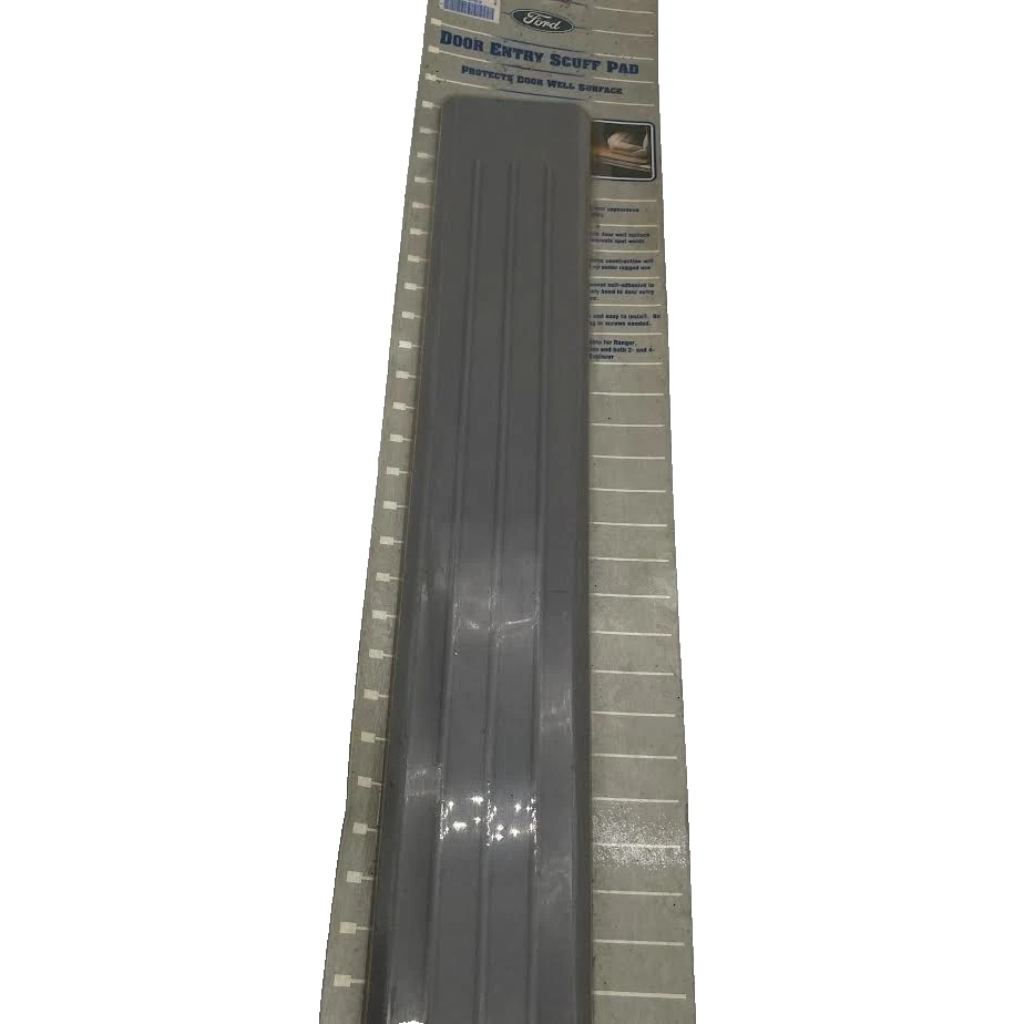 NUEVO 1997 1998 Ford F150 F250 OEM cabina regular alféizar de entrada de puerta placas de almohadilla rasguño nuevo de stock Foto 2 de 4
