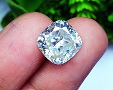 H Color Diamond Cut Moissanite 3.90 Ct Certified Loose Gemstone With Free Gift