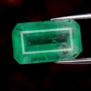 💎 Big! 5.36ct 13.5x8mm Octagon Natural Green Emerald Nigeria Gemstone
