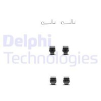 Delphi ZubehöRsatz Scheibenbremsbelag Vorne FüR Daihatsu Cuore VI VII LX0378