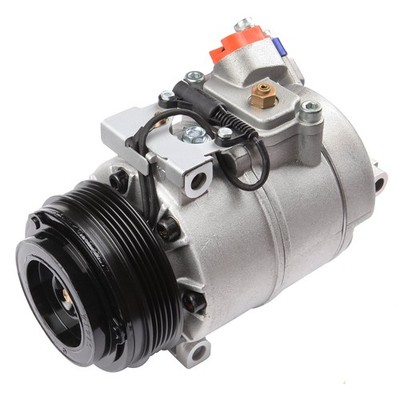cciyu Air Conditioner Compressor Fit for BMW 2000 B-MW 323Ci 2.5L, Silver 