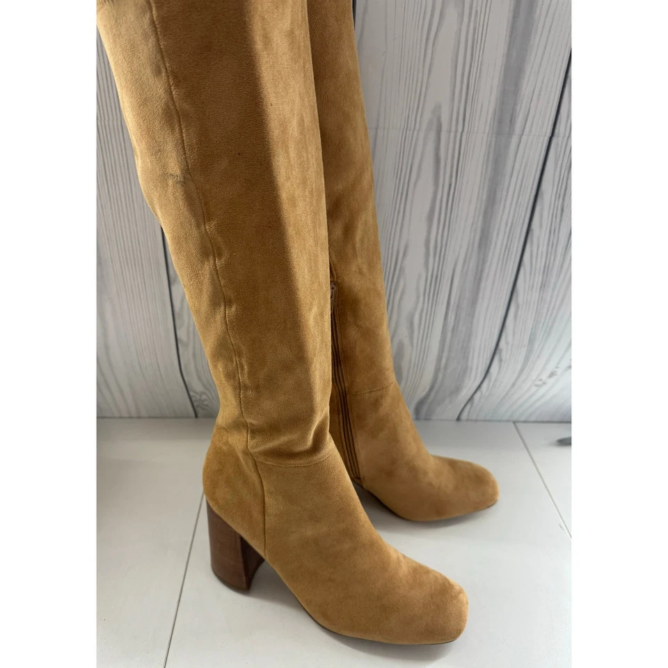 Botas altas hasta la rodilla Madden Girl para mujer Winsloww con cremallera talla 8,5 Foto 2 de 4