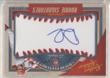 2019 Leather & Lumber Rookie Signatures Baseball 25/149 David Fletcher Auto no9