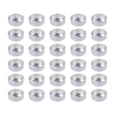 300 Pcs Pots De Voyage Vides Récipients Pour Bougies Chauffe-plat