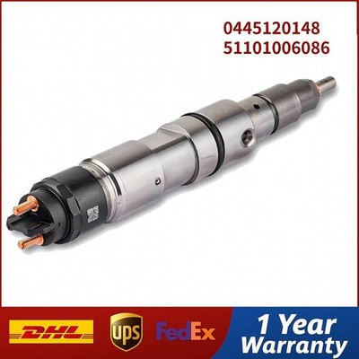 0445120148 51101006086 Fuel Injector for MAN D0834LFL5 Truck TGL TGM
