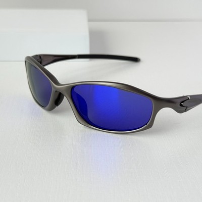 Oakley Hatchet X-Metal Sunglasses Purple Polarized Lens Vintage