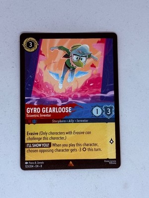 Gyro Gearloose - Eccentric Inventor 123/204 Reign of Jafar Regular