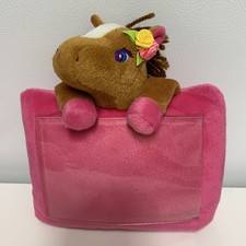 Vintage Lisa Frank Stuffins Rainbow Chaser Horse Plush Picture Frame 1998
