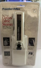 New Proctor Silex- Dual Voltage Clothes & Fabric Steamer w/Travel Pouch