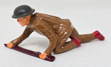 Vintage Barclay Manoil Crawling Lead Soldier with Rifle
